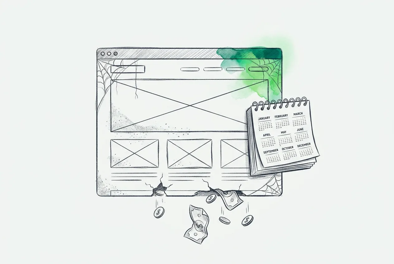 Your Website Hasn't Changed in 6 Months. Here's What That's Costing You.